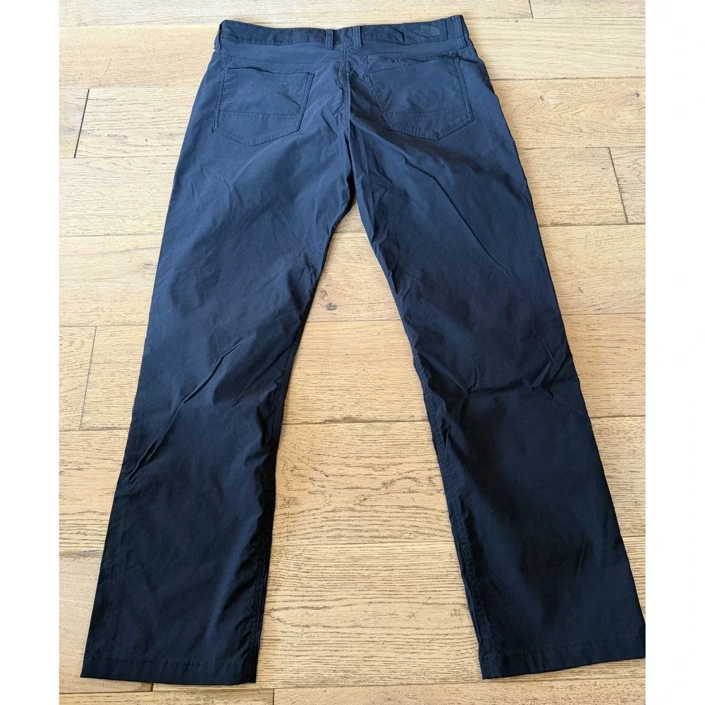 The North Face Motion Pants Black‎ Hiking Stretch Chino Size 34 Regular (1527)